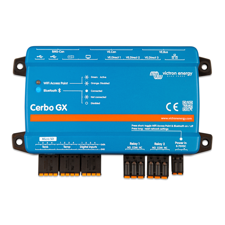 Victron Energy Cerbo GX for System Monitoring and Control