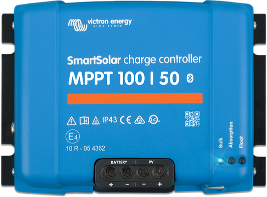 Victron Energy BlueSolar MPPT Solar Charge Controller 100V 50Amp 12/24 Volt